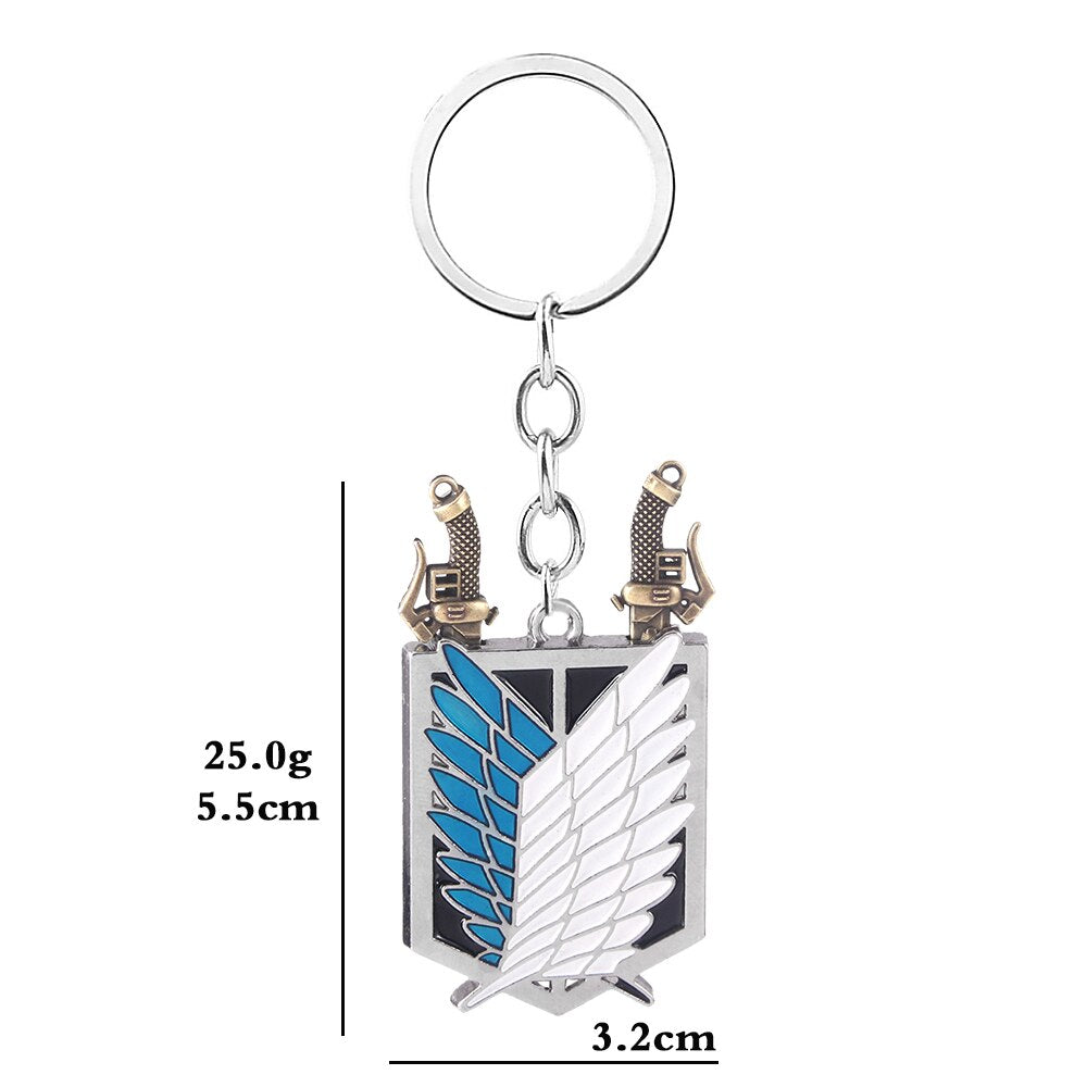 AOT Necklace & Keychain