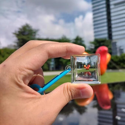 Minecraft Pixel Lens Anahtarlık